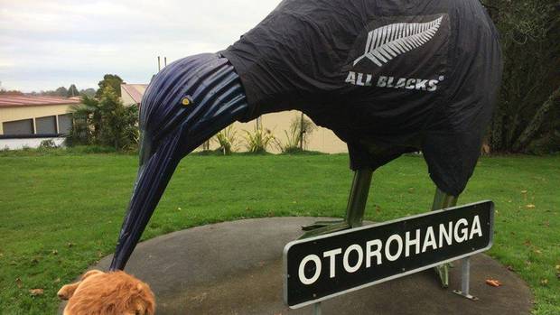 Otorohanga S Stolen Lions Tour Mascot Oto Spotted In A Car In Thames Nz Herald