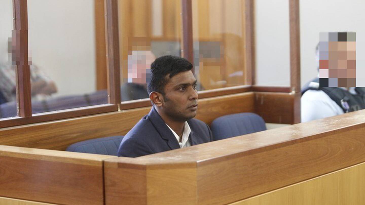 Amit Sharan was sentenced in the Wellington District Court for contracting underage girls for sex. Photo / Melissa Nightingale