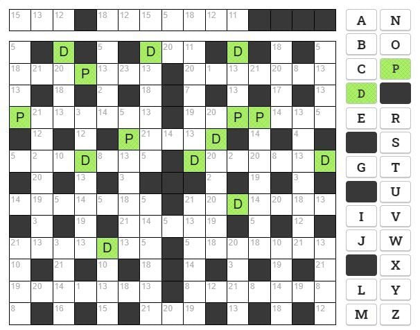 Code cracker deals puzzles