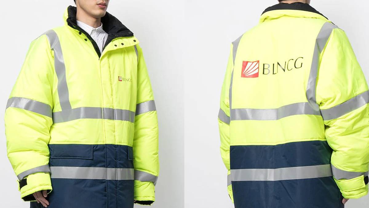 balenciaga veste gilet jaune