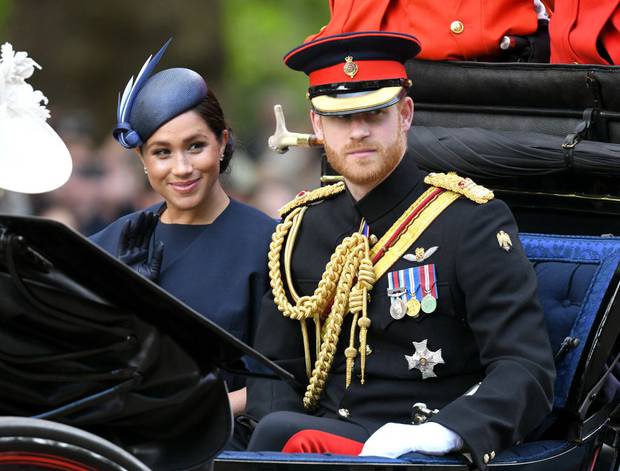 Prince Harry, Duke of Sussex and Meghan, Duchess of Sussex . This was the first event Meghan attended since giving birth to their son Archie. Photo / Getty Images