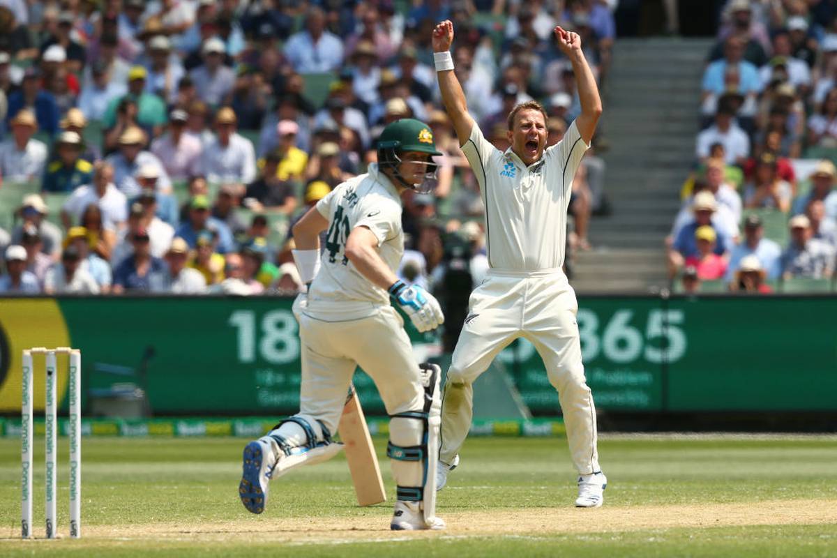 Cricket Black Caps Produce Stunning Moment To Remove Star Australia Batsman Steve Smith Nz Herald