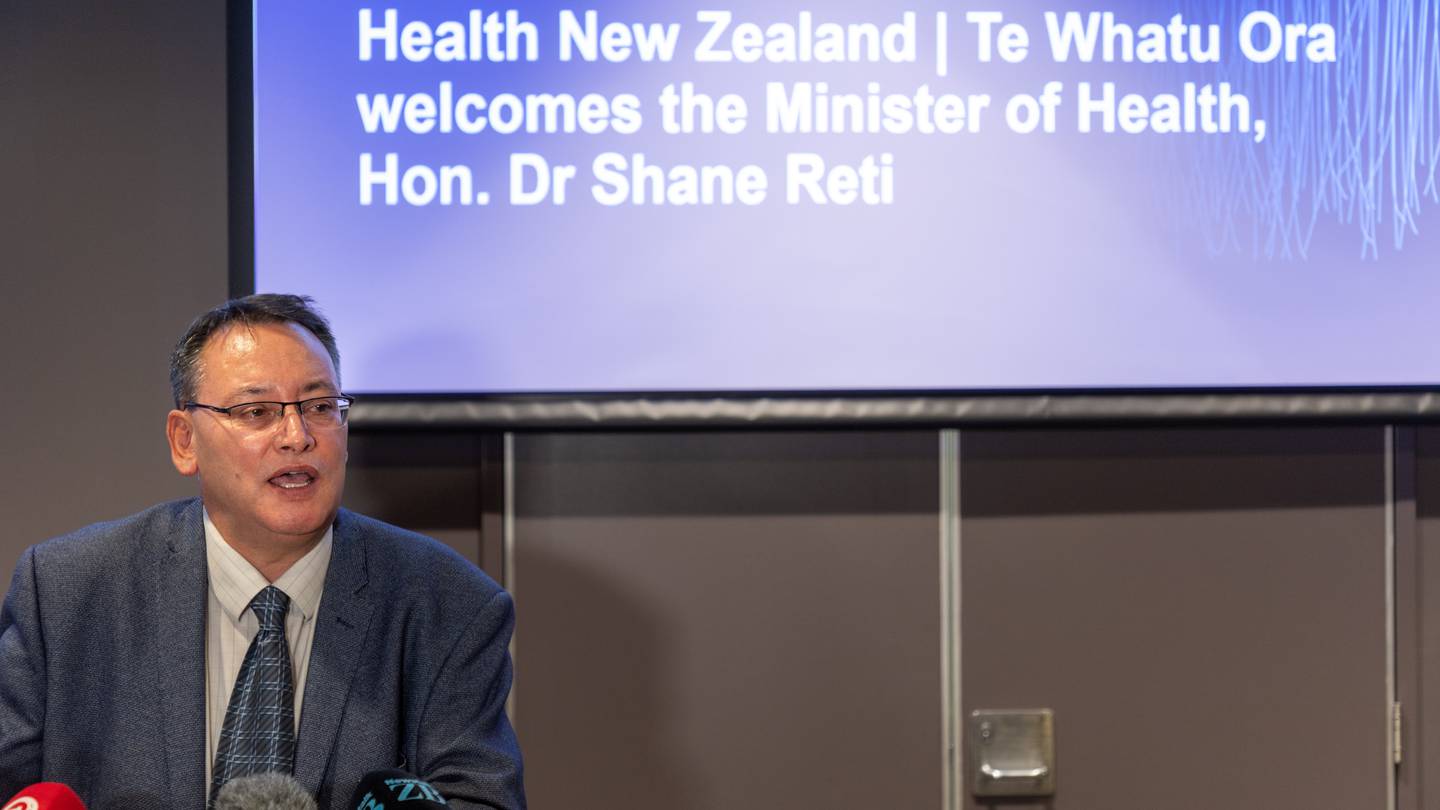 Health Minister Dr Shane Reti. Photo / Michael Craig