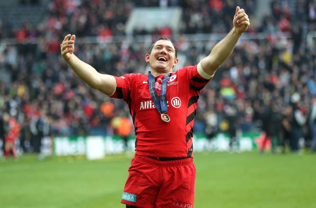 Alex Goode guided Saracens to Champions Cup victory. Photo / Getty Images
