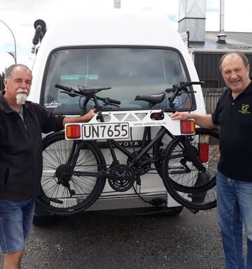 Road Safety Palmerston North Blokes Design A Bike Carrier Nz Herald