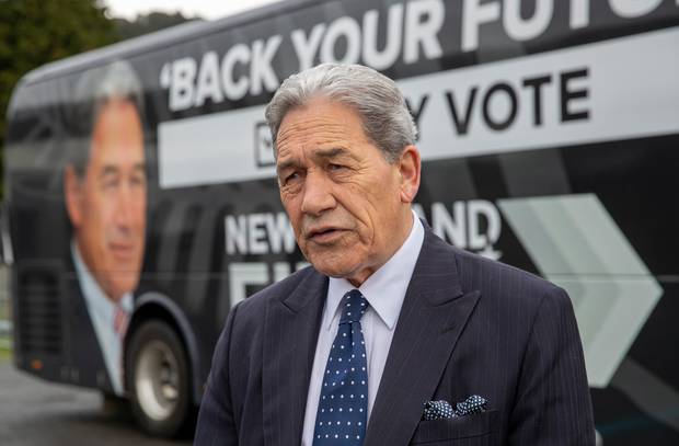 NZ First Winston Peters said New Zealand was 