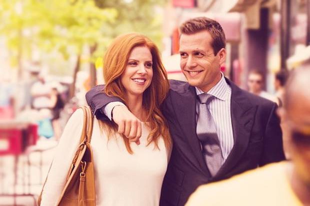 Suits Stars Gabriel Macht And Sarah Rafferty Relish Shared History