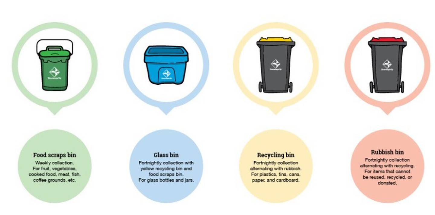 New rubbish bin collection service begins in Tauranga, Western Bay of