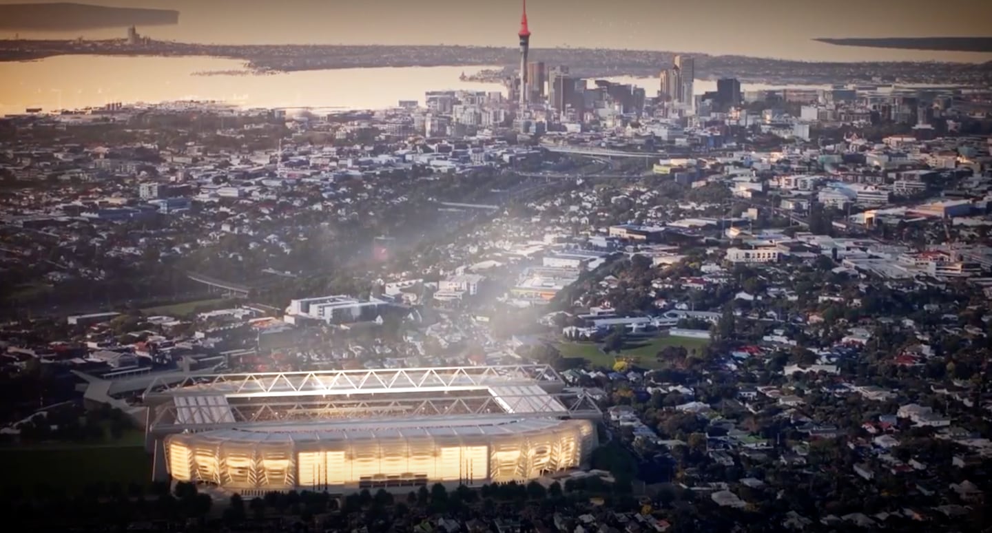 Eden Park would become the centrepiece of a national and regional stadium strategy. Image / Eden Park Trust