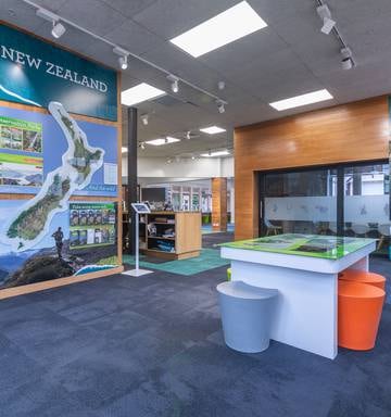 New Doc Visitor Information Hub Opens At Rotorua S I Site