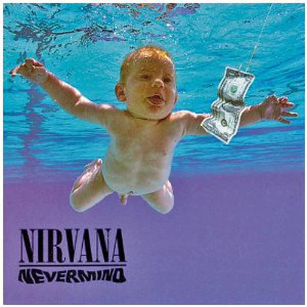 Get Wallpaper The Baby From Nirvana S Nevermind Album Cover Has Recreated The Desktop Wallpaper