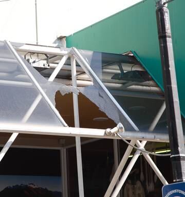 Glass Rains On Elderly Couple As Pane Shatters At Queenstown Mall