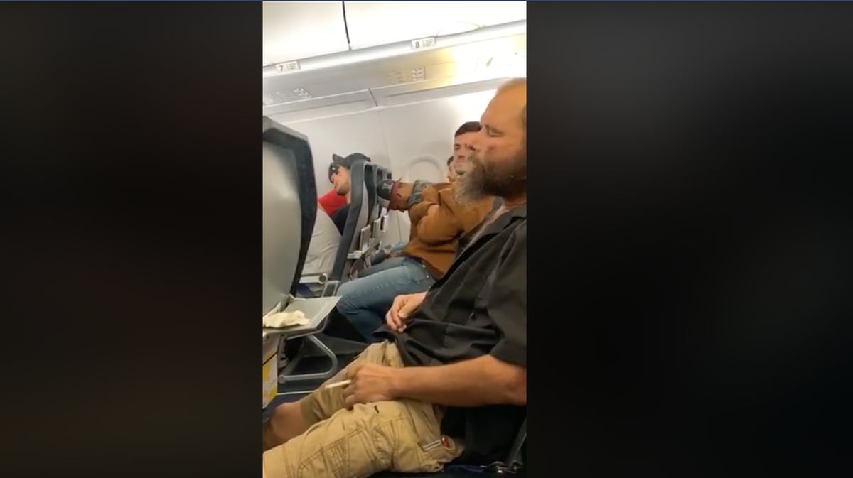 Watch Passenger caught smoking on a plane NZ Herald