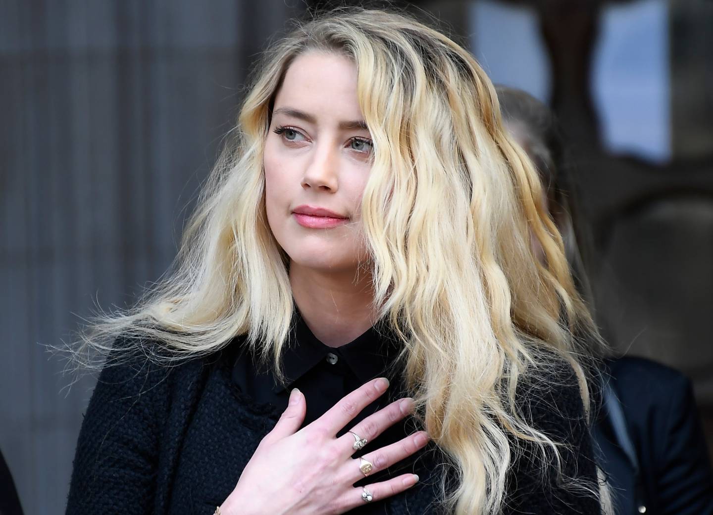 American actress Amber Heard, former wife of actor Johnny Depp. Photo / AP