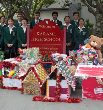 Karamu High School Crew Give Cheer Appeal Huge Boost Nz Herald