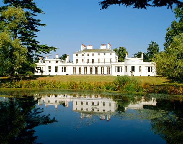 Frogmore House (pictured) has ten bedrooms compared to just two at Nottingham Cottage, the Kensington Palace property where Harry and Meghan currently reside. Photo / Getty Images
