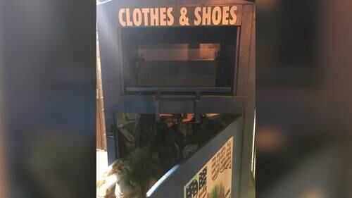 Woman Stuck Inside Clothing Donation Bin For Three Days Nz Herald