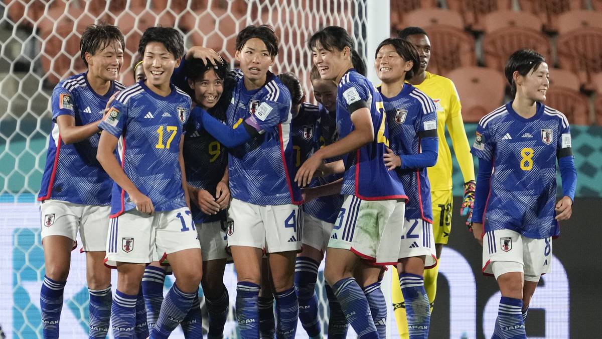 2023年女子ワールドカップ：日本がザンビアに5-0の初勝利で快勝