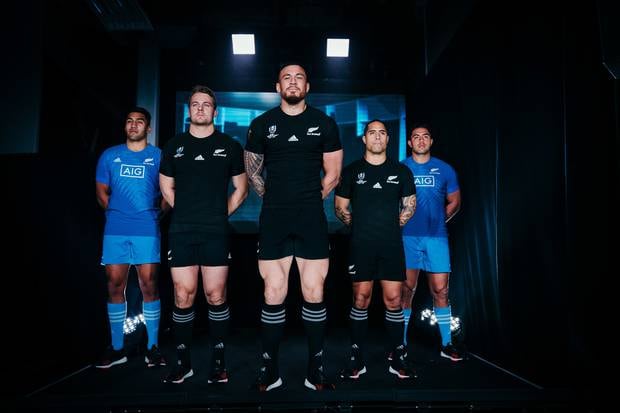 The All Blacks jersey for the Rugby World Cup 2019. Photo / Photosport
