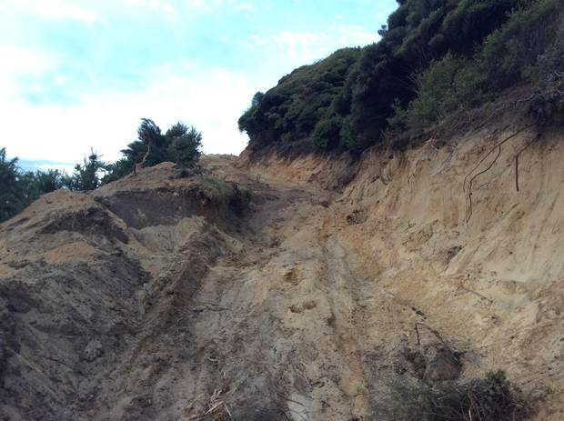 Sand dune damage, which Te Rarawa is no longer prepared to tolerate. Photos / Supplied