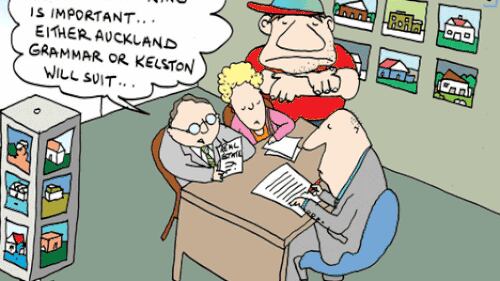 I Cartoon I Importance Of School Zoning Nz Herald