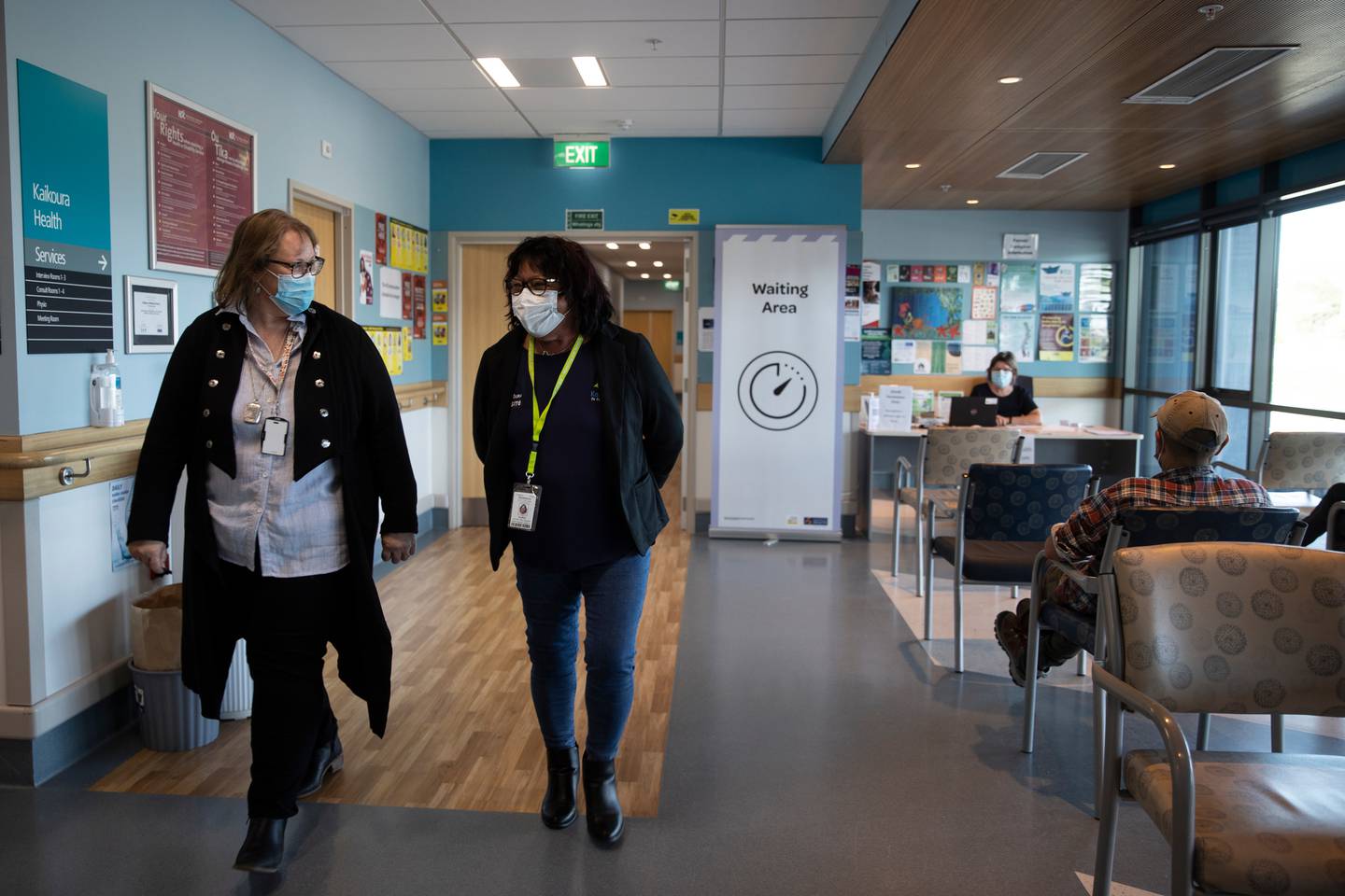 Health services manager at Kaikōura Healthcare Angela Blunt told the Herald although it was a surprise, she has known for a while they have been doing well. Photo / George Heard