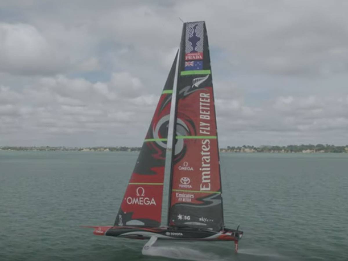 America S Cup 2021 Emirates Team Nz Share Impressive New Footage