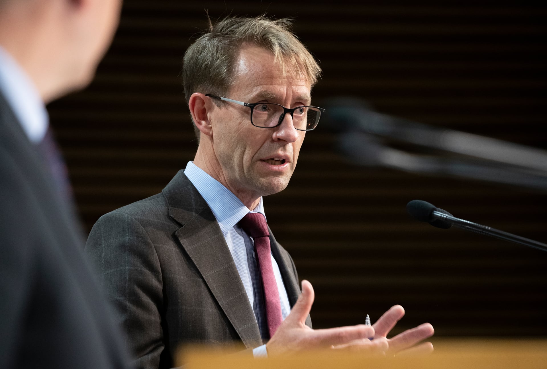 Ashley Bloomfield said the Government is "consolidating" rather than "requisitioning" rapid antigen tests. Photo / Mark Mitchell. 