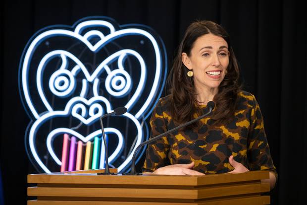 Prime Minister Jacinda Ardern said most New Zealanders would be surprised to hear local history wasn't being taught at schools. Photo / Mark Mitchell