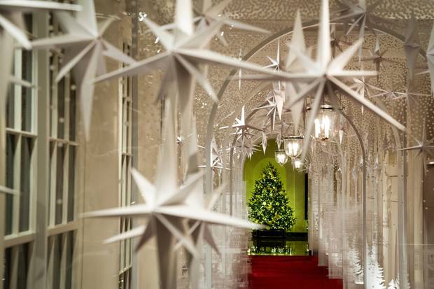 The White House Melania Trump Unveils Extravagant Christmas