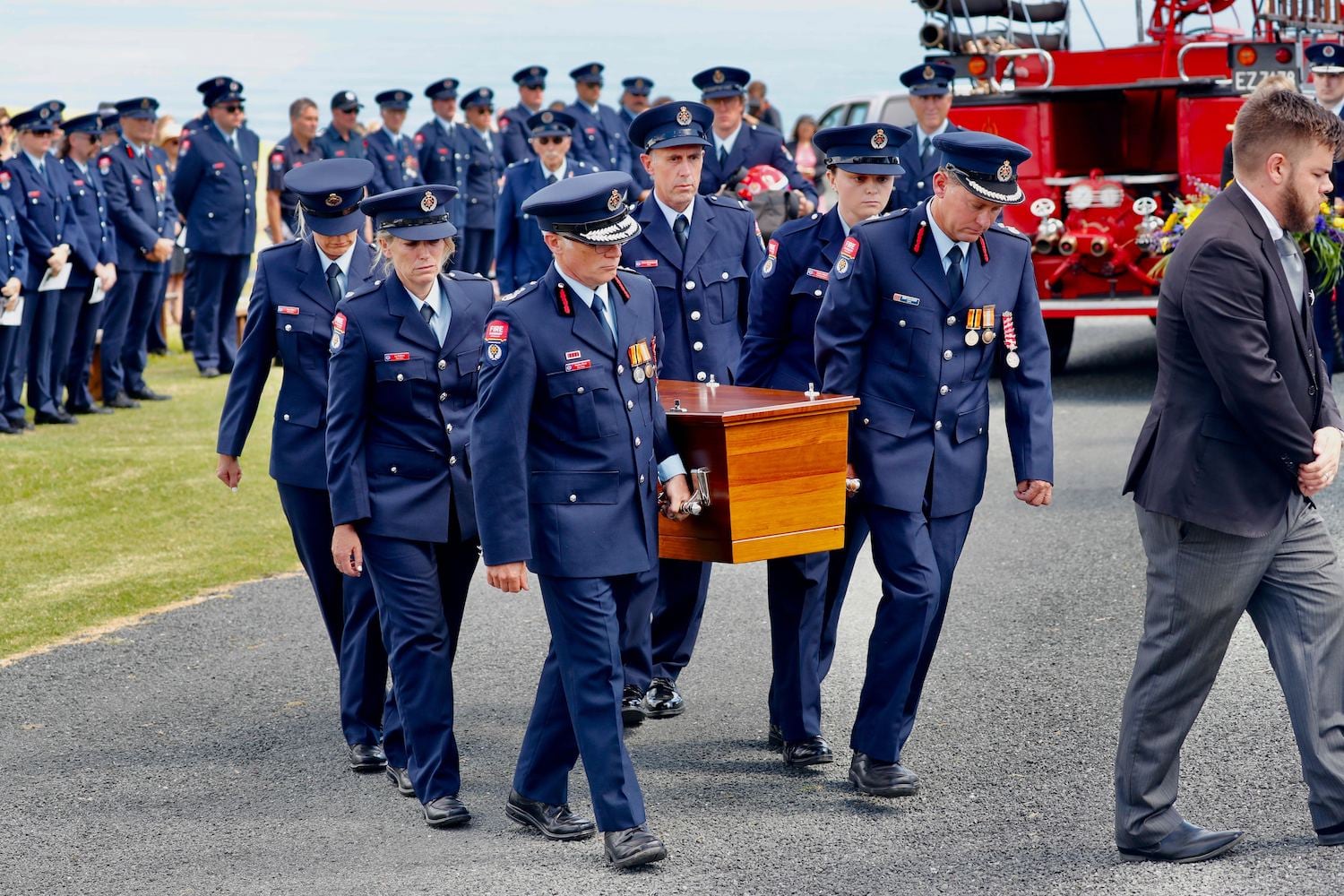 Cyclone Gabrielle Funeral for firefighter David van Zwanenberg killed