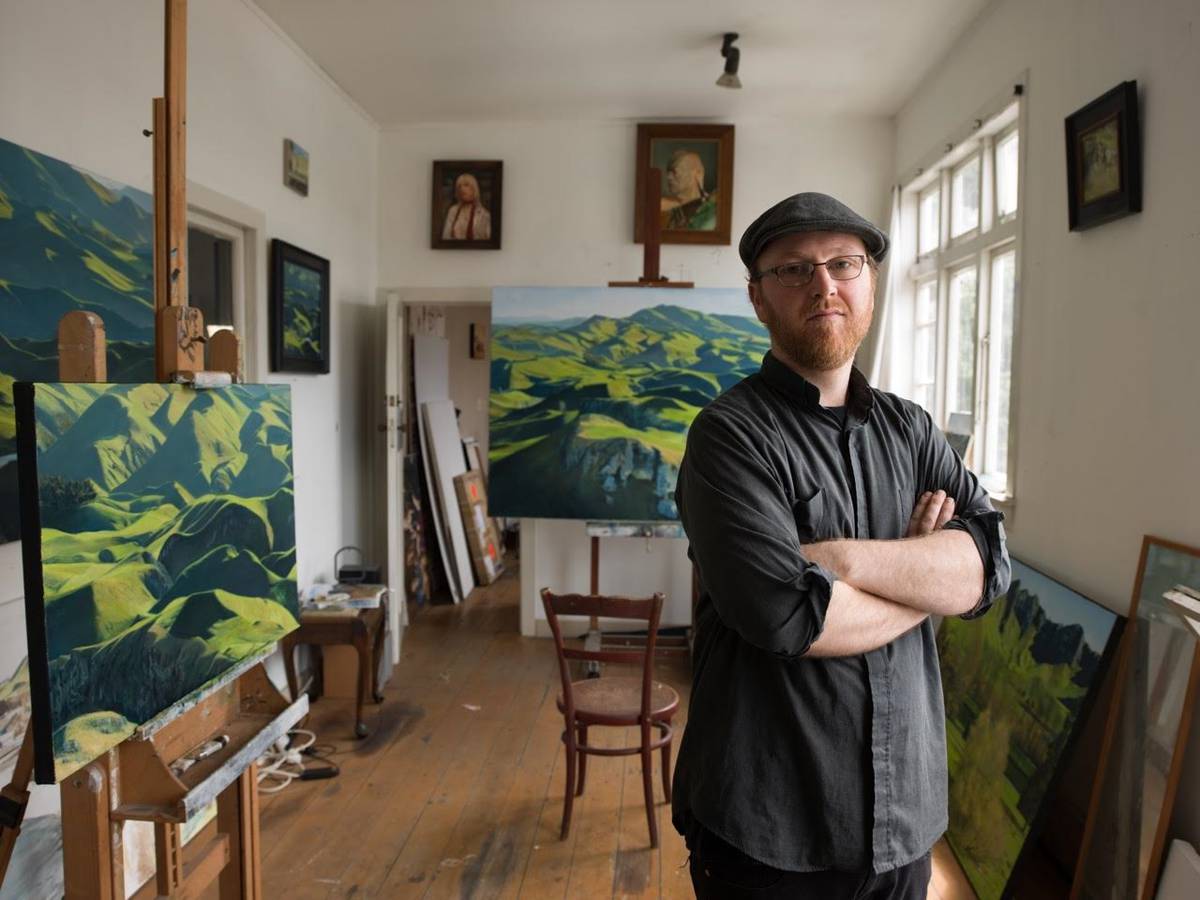 Artist Freeman White Revolutionary Landscape Painter Nz Herald
