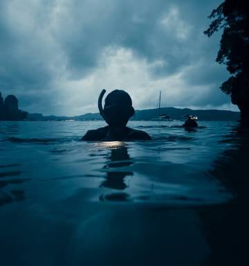 Scuba diving similan islands thailand