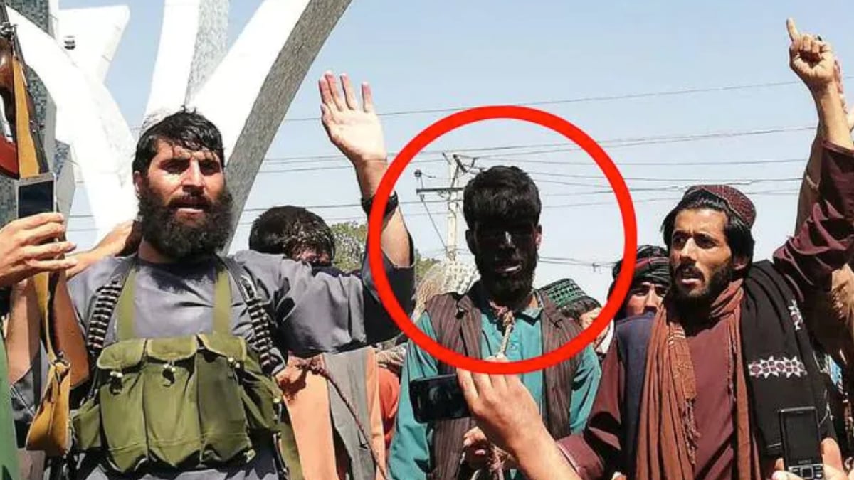 Photo of Prise de pouvoir des talibans : des photos montrent des hommes barbouillés d’un nœud coulant autour du cou en Afghanistan