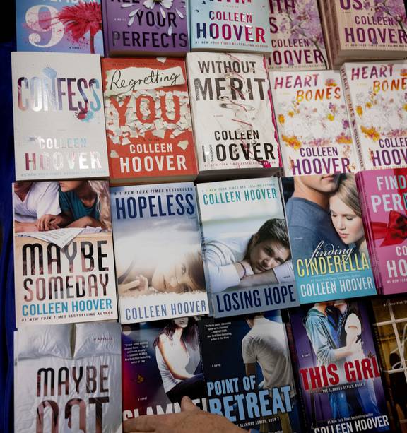 It Ends With Us book: Colleen Hoover criticised over domestic abuse,  violence depictions - NZ Herald