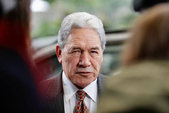 Deputy Prime Minister Winston Peters speaks about Golriz Ghahraman's shoplifting accusations: 'Frankly, when all is said and done, I hope whatever the problem is, she gets over it'. Photo / Dean Purcell