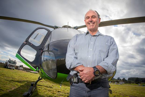 Former chopper rescue pilot John Funnell. Photo / Jeremy Bright