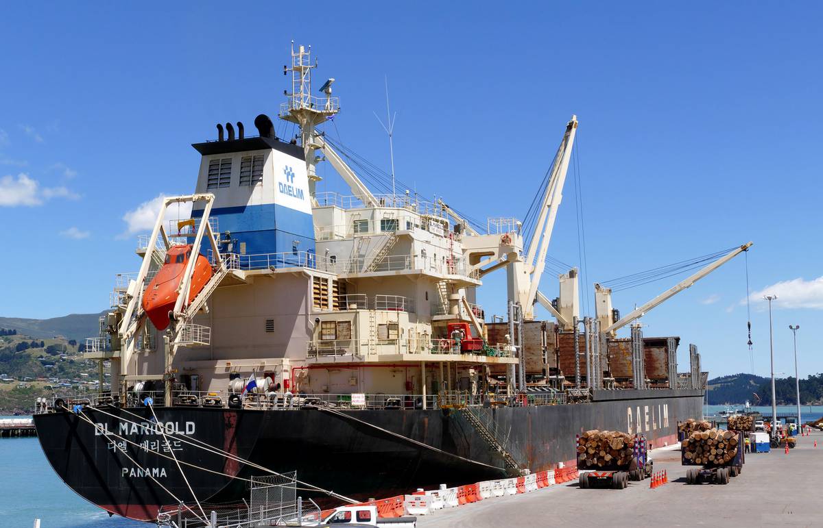 Dirty ship ordered to leave Tauranga.