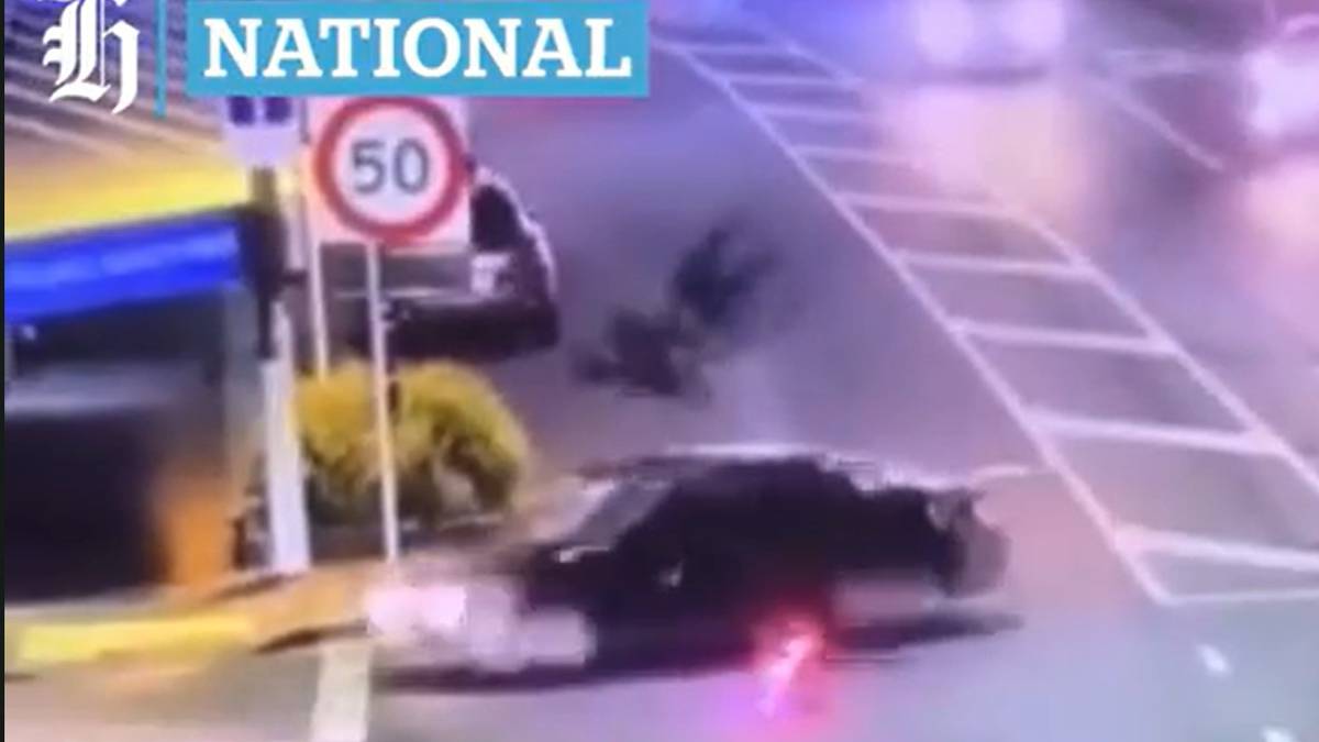 watch-horrifying-auckland-crash-sends-e-scooter-rider-flying-over-car