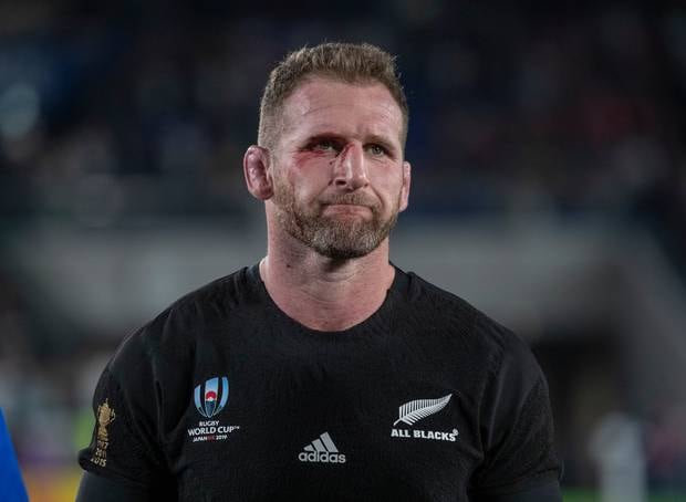 All Blacks captain Kieran Read after losing to England in the Rugby World Cup semifinal. Photo / Mark Mitchell