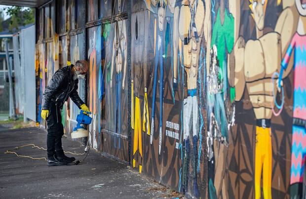 Covid 19 Coronavirus Auckland Black Power Gang Members Take Health And Safety Into Their Own Hands Nz Herald