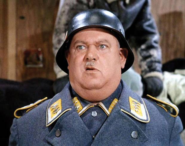 Sergeant Schultz from Hogan's Heroes.