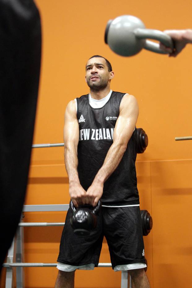 Former Tall Black Everard Bartlett has been conducting coaching sessions in Hawke's Bay for a few years now. Photo / File