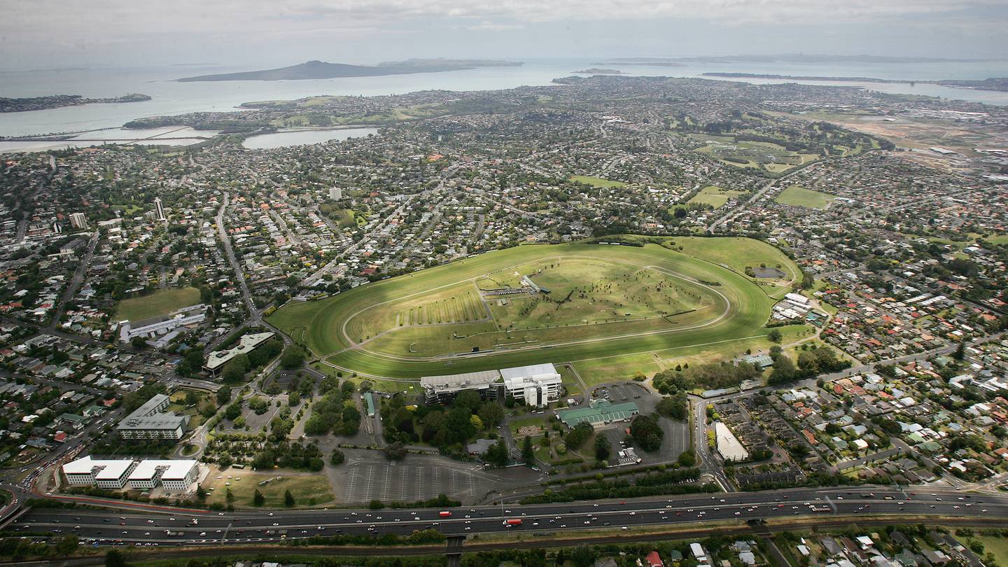 Ellerslie racecourse, where 6ha is to be sold for development. Photo / File