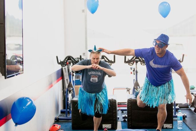 A major goal of Blue September is to get people talking about prostate cancer.