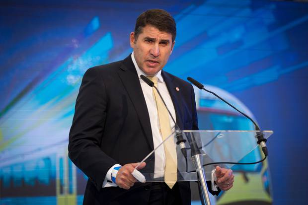 Auckland Transport Chairman Dr Lester Levy. 