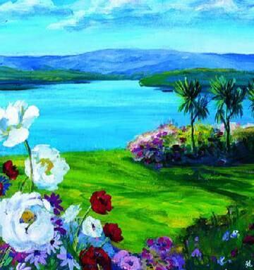 Ahipara Mouth And Foot Painting Artist Increases International