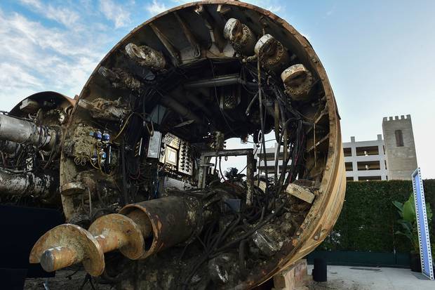 The Boring Company hopes to revolutionise tunneling technology. Photo / AP