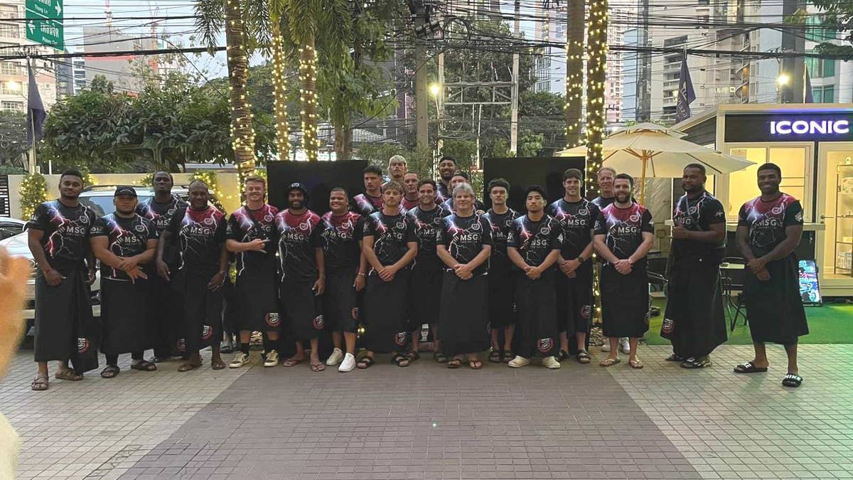 Hamilton Old Boys pokonali 10-krotnych mistrzów Bangkoku w rugby International