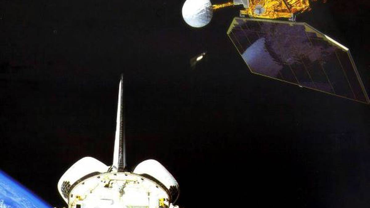Antiguo satélite de la NASA cayó del espacio el lunes